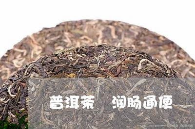 普洱茶 润肠通便/2023041184727